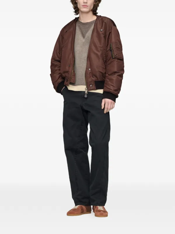 Maison Margiela リバーシブル ボンバージャケット | ブラウン