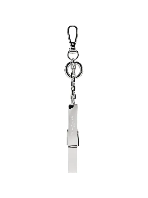 Maison Margiela clothespin-shaped chain keyring