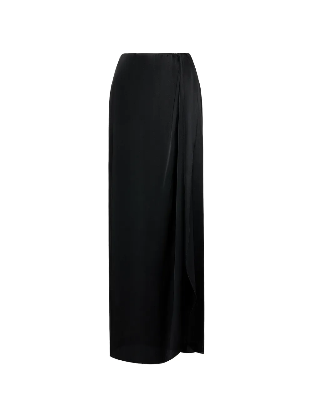Maison Margiela draped maxi skirt - Black