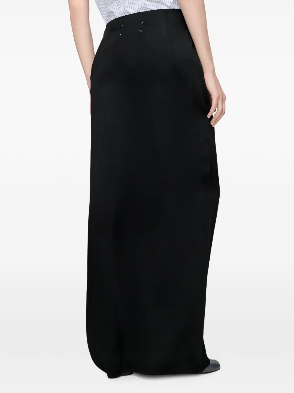 Maison Margiela Straight maxi-rok Zwart
