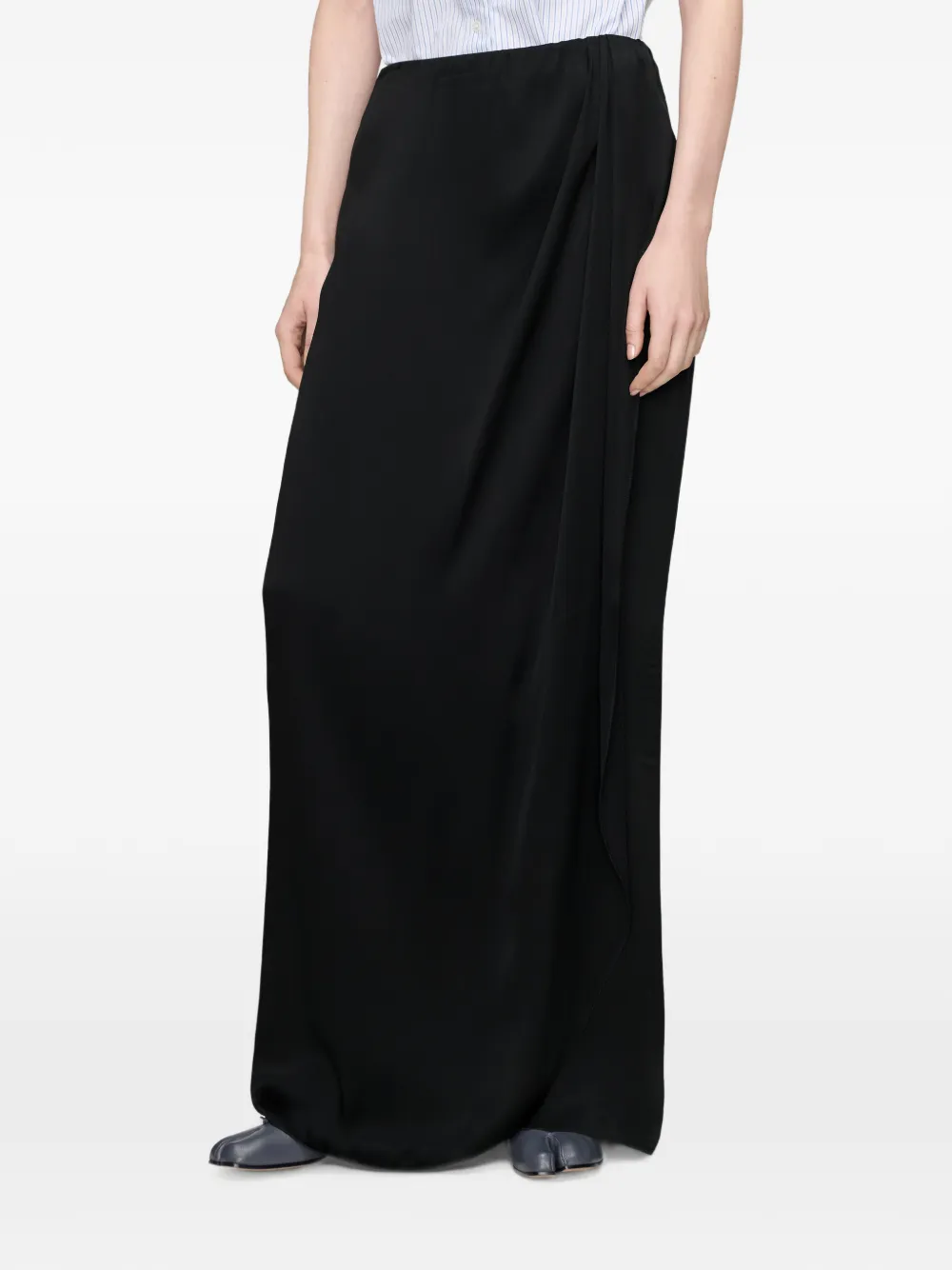 Maison Margiela Straight maxi-rok Zwart