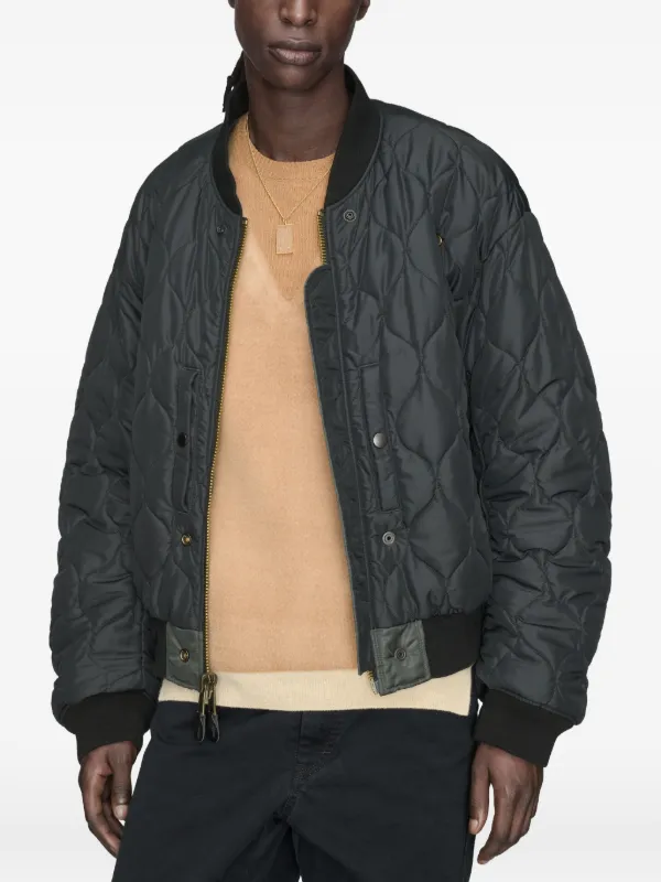 Maison Margiela Reversible Bomber Jacket | Grey | FARFETCH ID