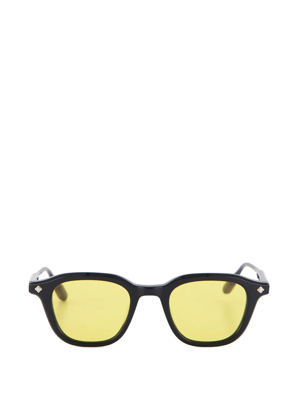 Lunetterie Générale Enigma square-frame sunglasses - Nero