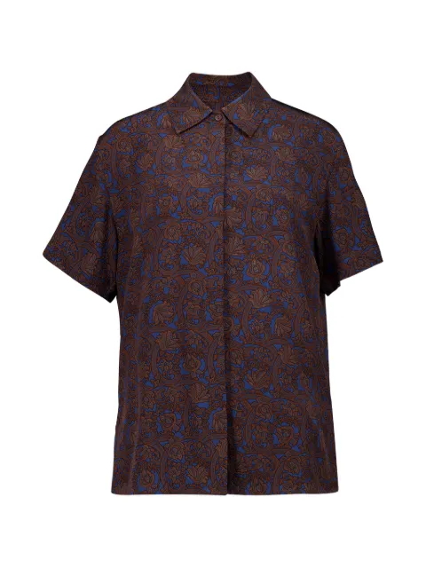 Matteau camisa con estampado de cachemira