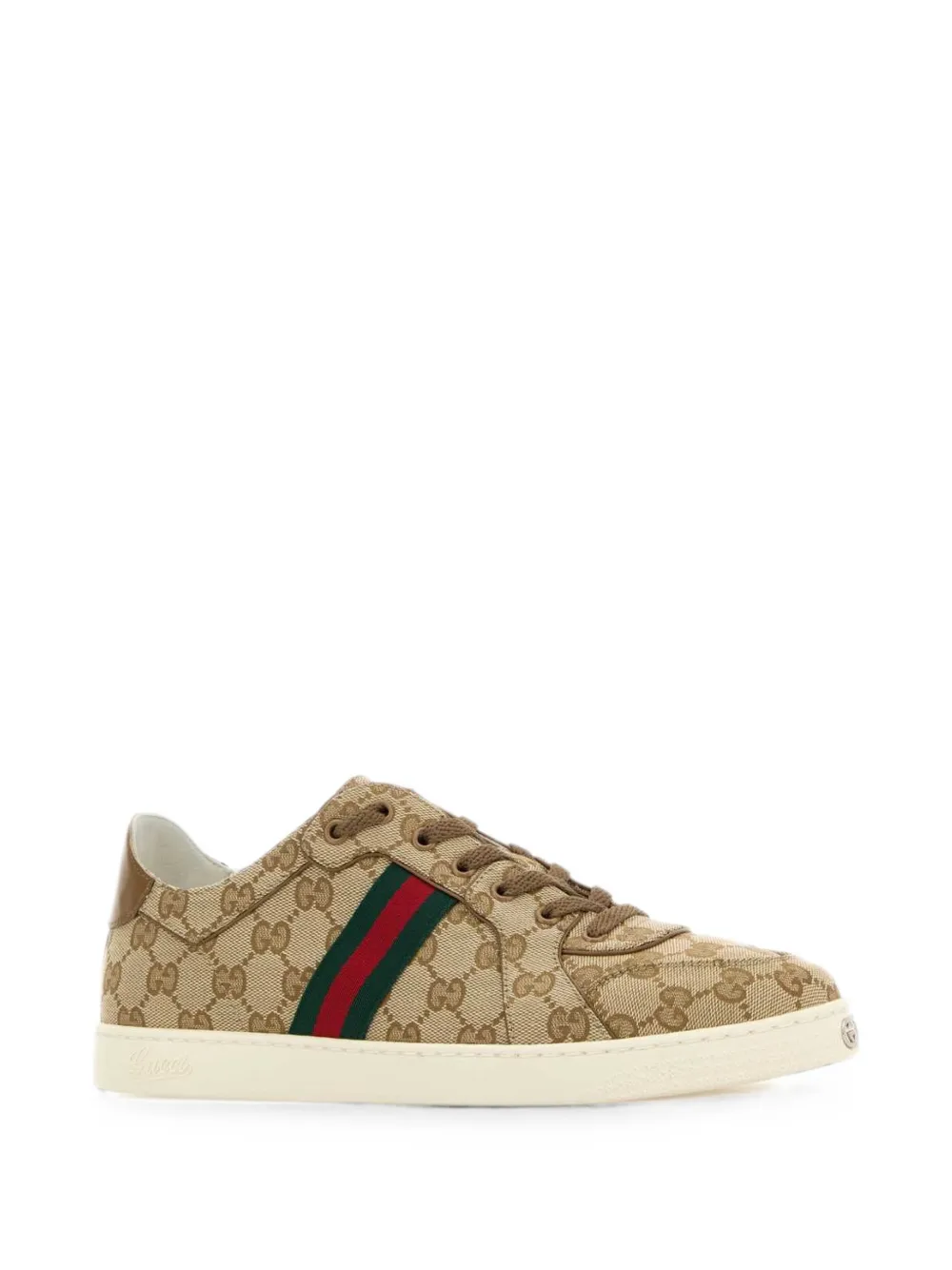 Gucci Stretch low-top sneakers Beige