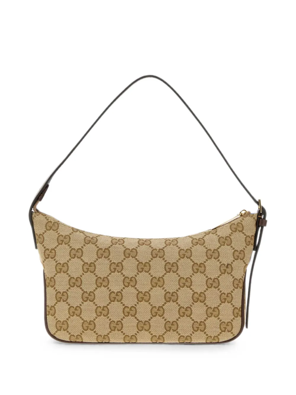 Gucci Kleine Lunetta schoudertas Beige