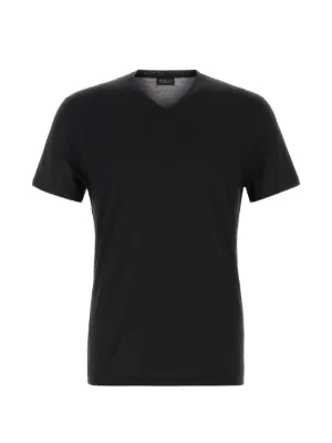 Prada Cotton T-shirt | Black | FARFETCH