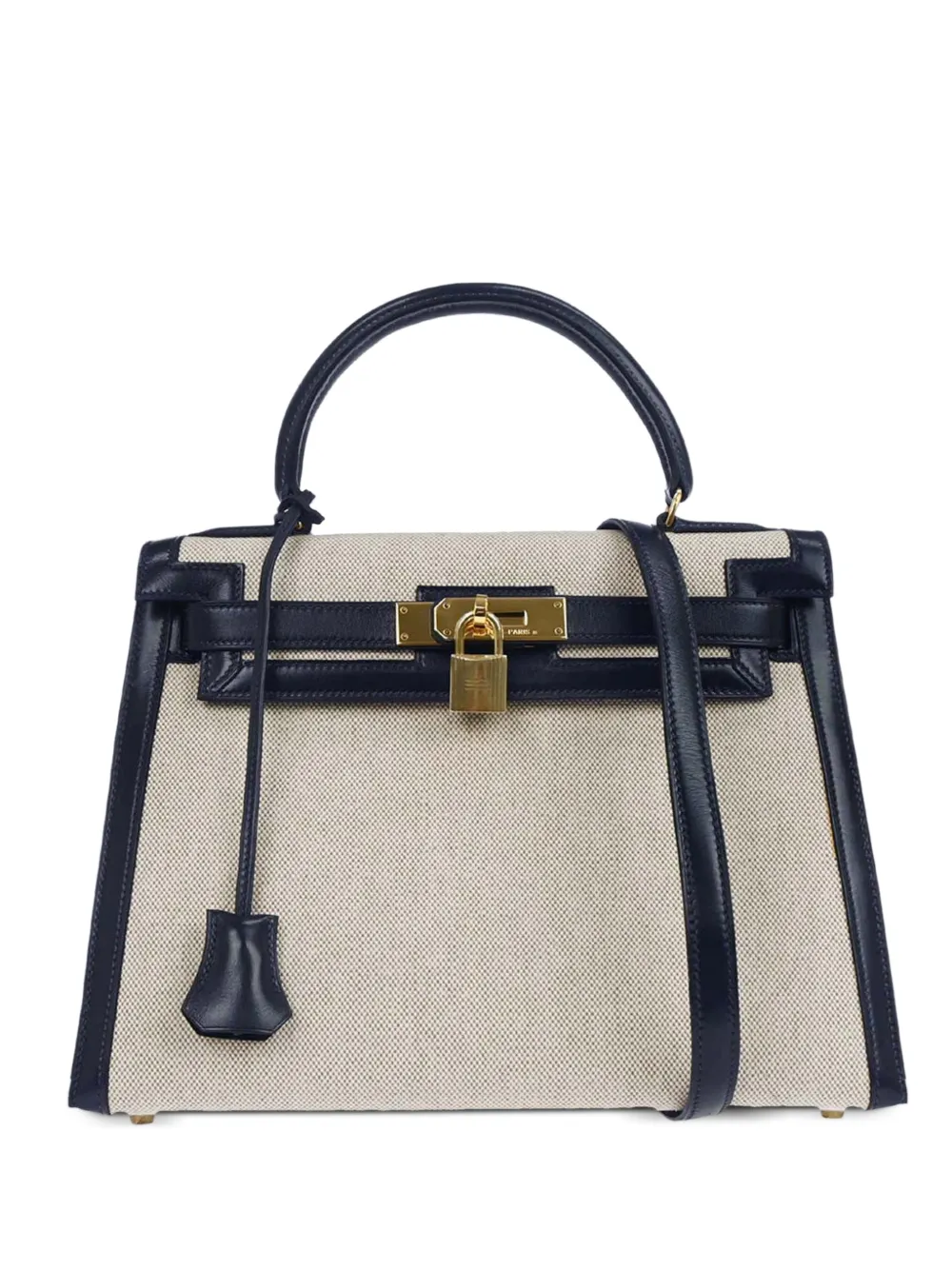 Hermès Pre-Owned 1990 28 Kelly Sellier tote bag - Neutrals