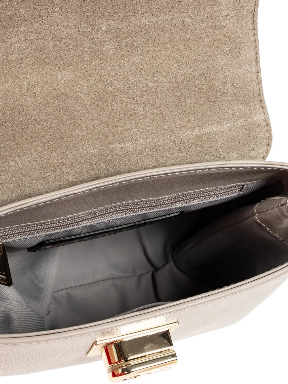 Furla 1927 leren shopper Grijs