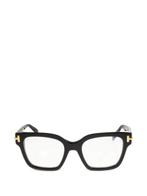 TOM FORD Brille mit eckigem Gestell