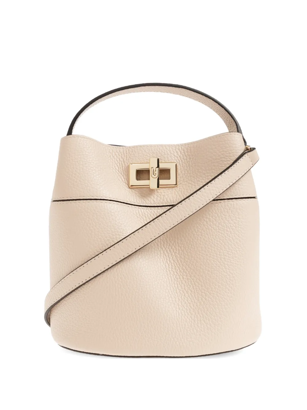 Furla Amelia Beuteltasche aus Leder - Nude