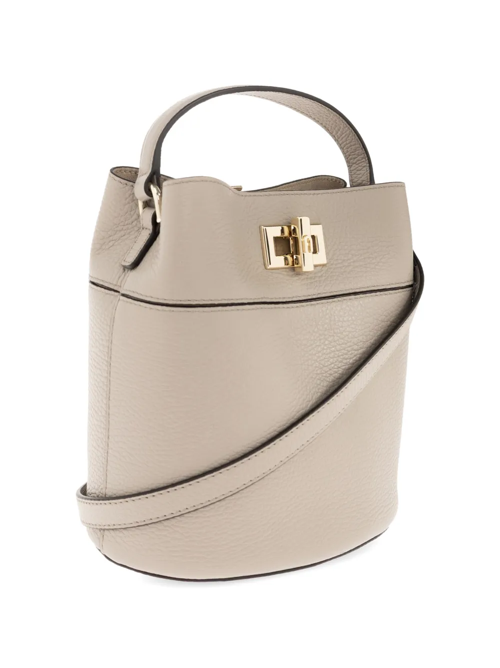 Furla Amelia leren bucket-tas Beige