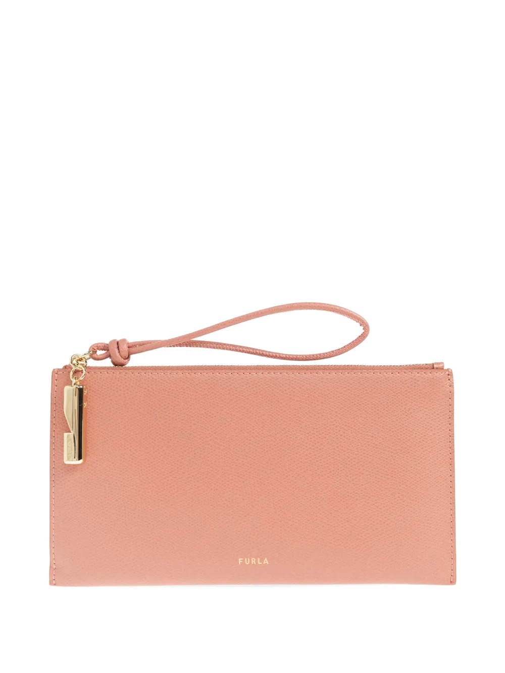 Furla Iride leather clutch bag - Rosa