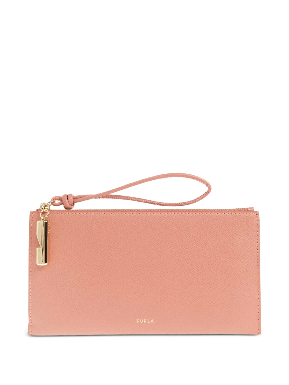 Furla Iride leather clutch bag - Rosa