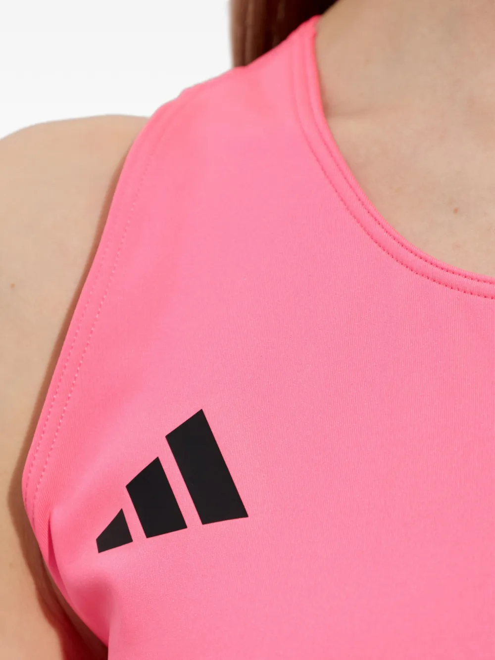 adidas Adizero logoprinten top Roze