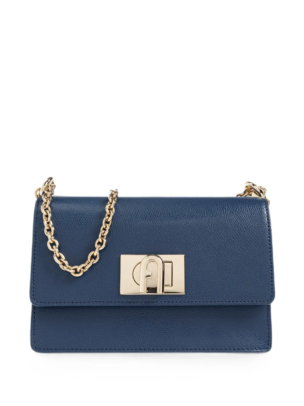 Furla 1927 Mini Shoulder Bag In Black