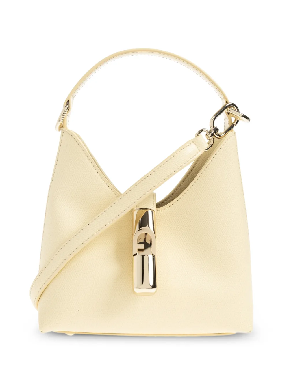 Furla mini Iride leather mini bag - Toni neutri