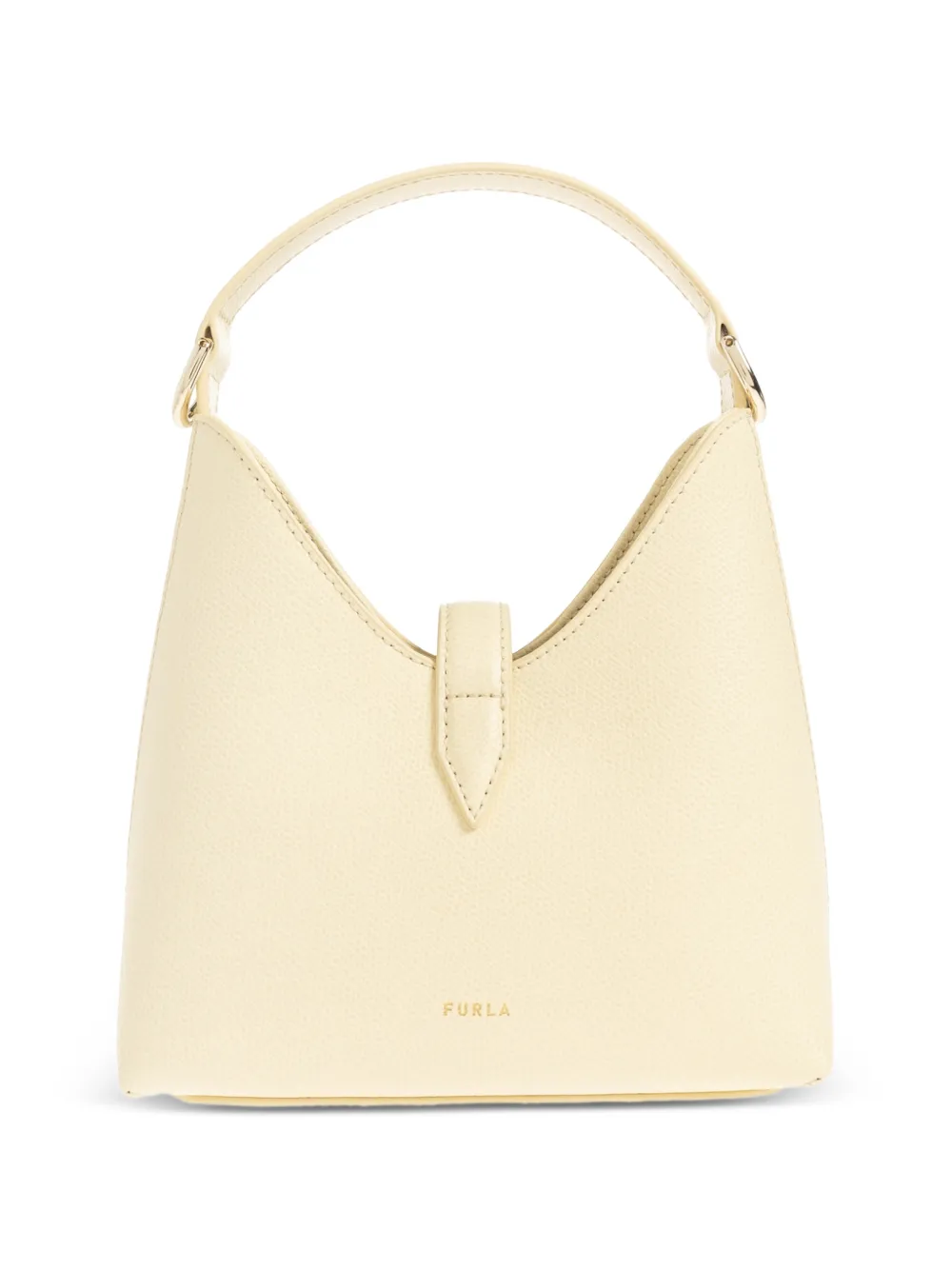 Furla Kleine Iride leren tas Beige