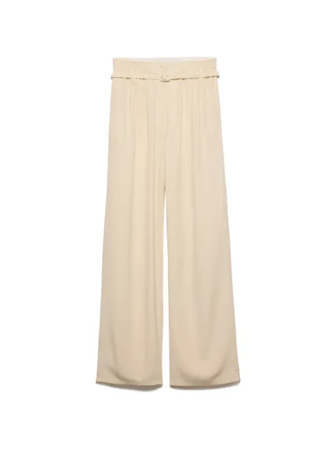 Prada silk marocain pants