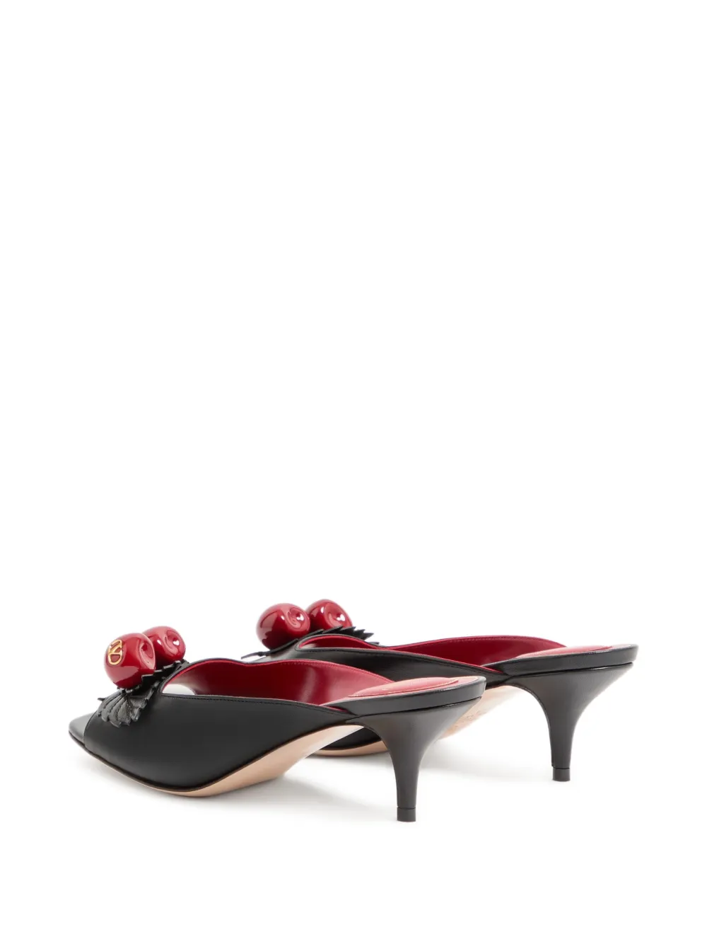 Valentino Garavani Cherryfic sandalen Zwart