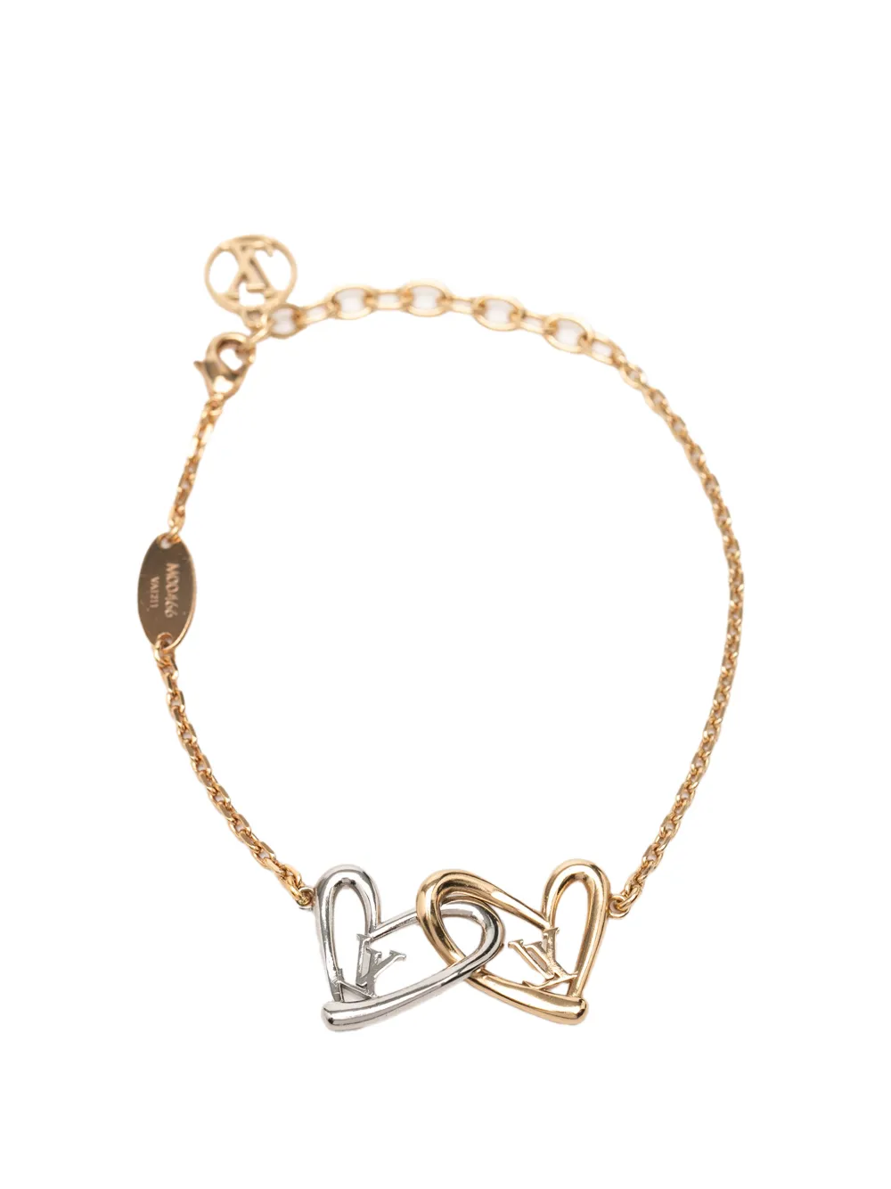 Louis Vuitton Pre-Owned 2021 Gold Plated and Brass Fall in Love Bracelet costume bracelet