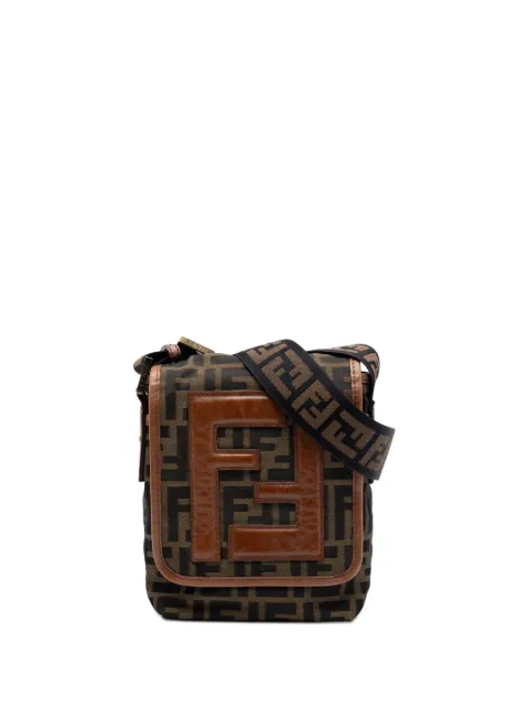 Fendi Pre-Owned 2000-2010 Mini FF Zucca Canvas crossbody bag