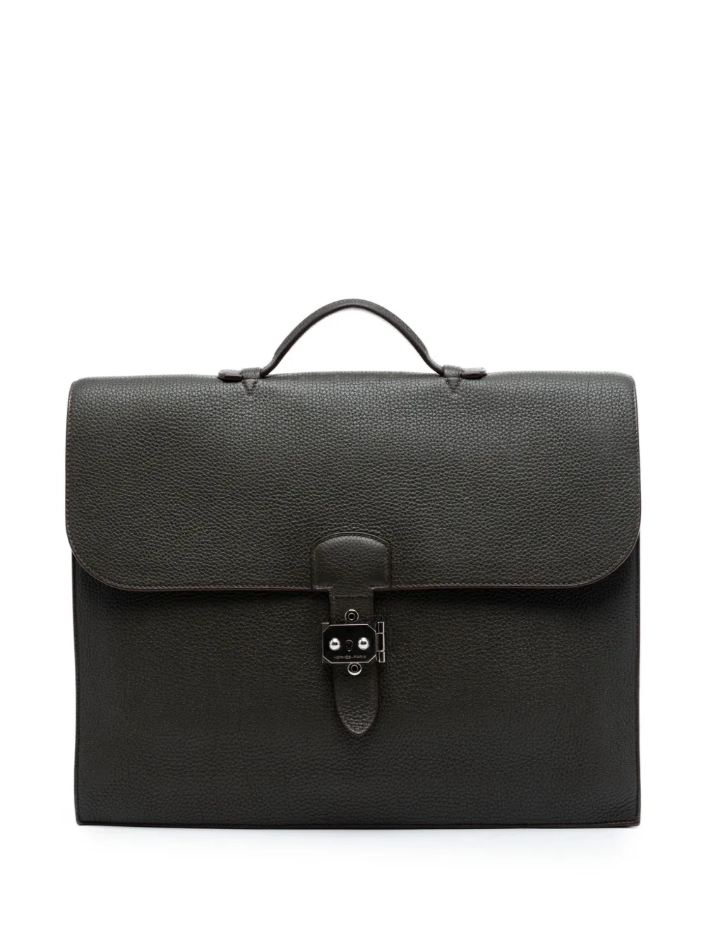 Hermès Pre-Owned 2012 Togo Sac A Depeches 38 business bag - Marrone