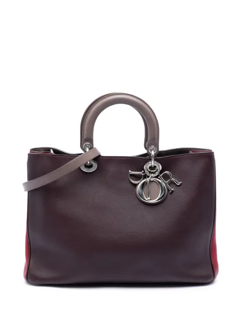 Christian Dior Pre-Owned 2012 Large Tricolor Diorissimo satchel