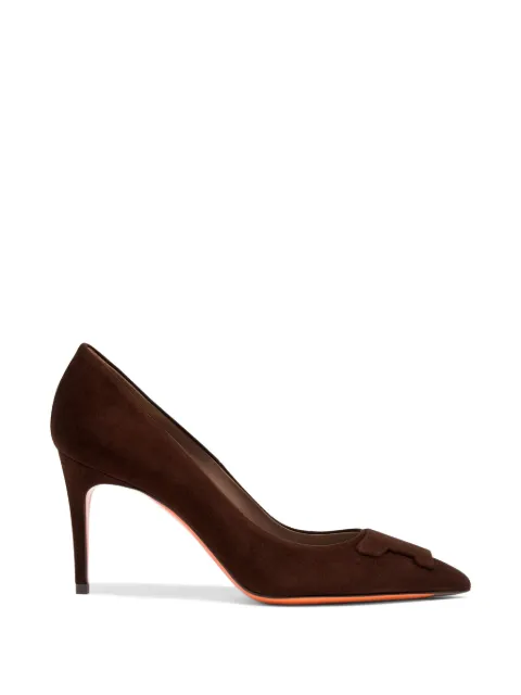 Santoni Sibille suede pumps