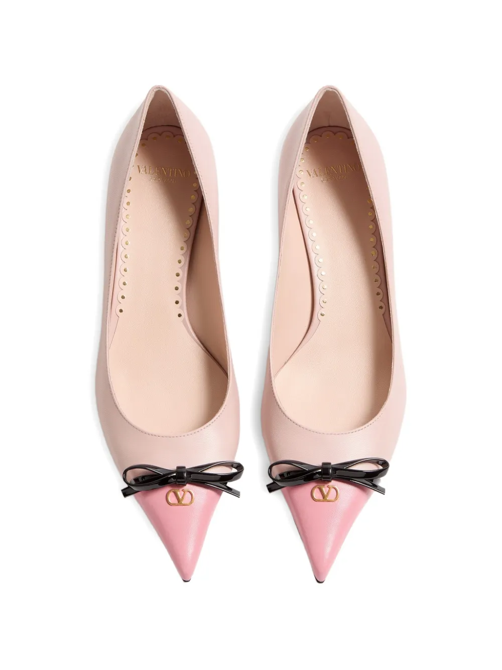 Valentino Garavani Bepointy pumps Roze