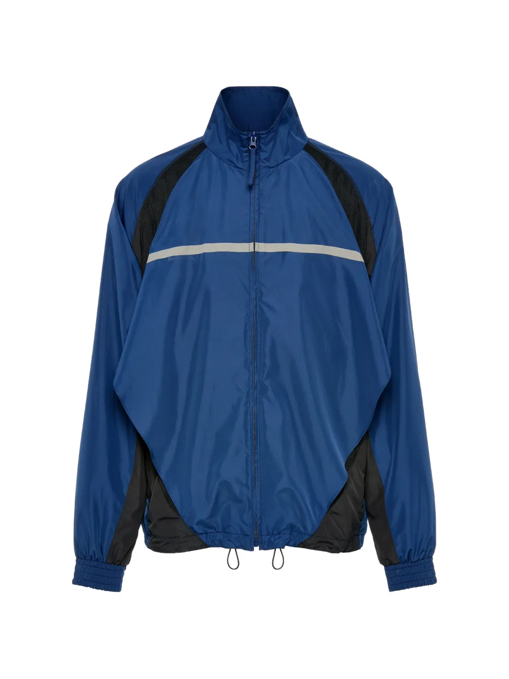 Maison Margiela panelled raglan-sleeve jacket - Blau