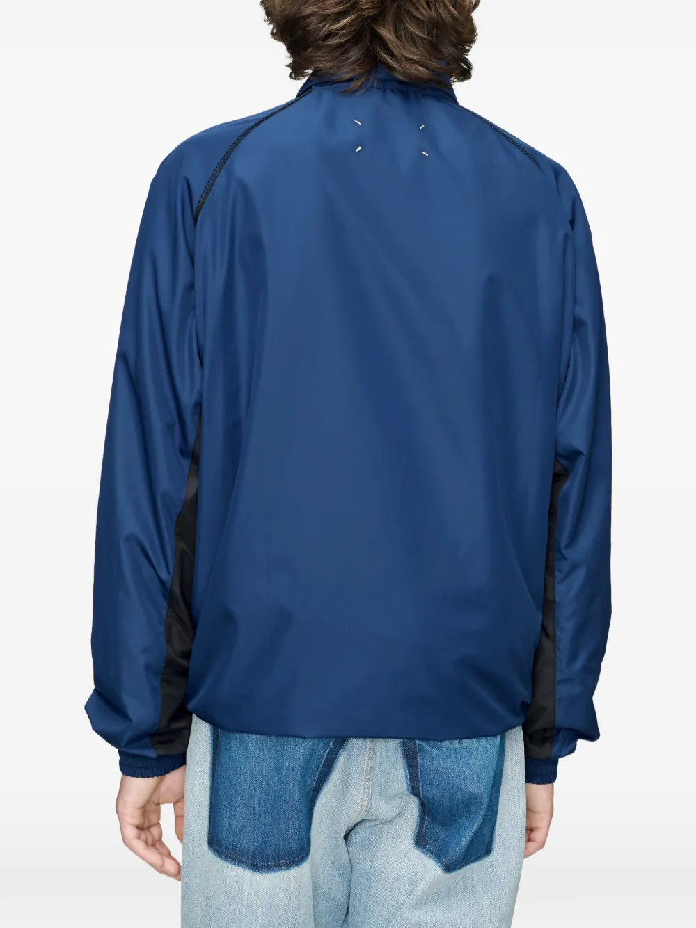 Maison Margiela Trainingsjack met contrasterend vlak Blauw