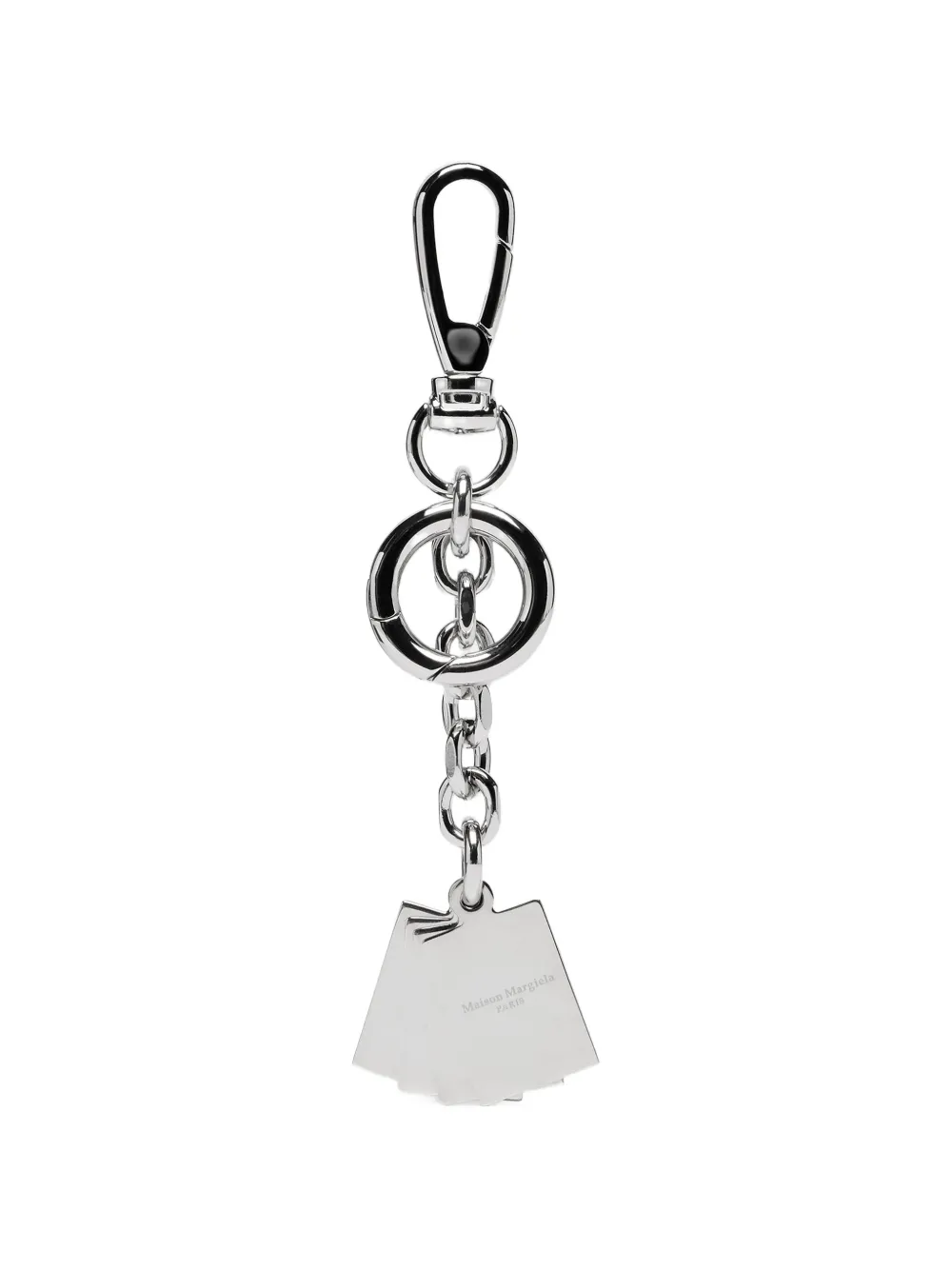 Maison Margiela Sleutelhanger met speelkaarten Zilver