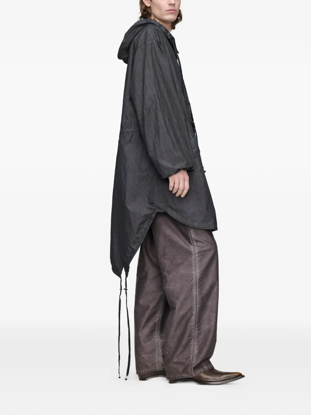 Maison Margiela Parka met capuchon Grijs