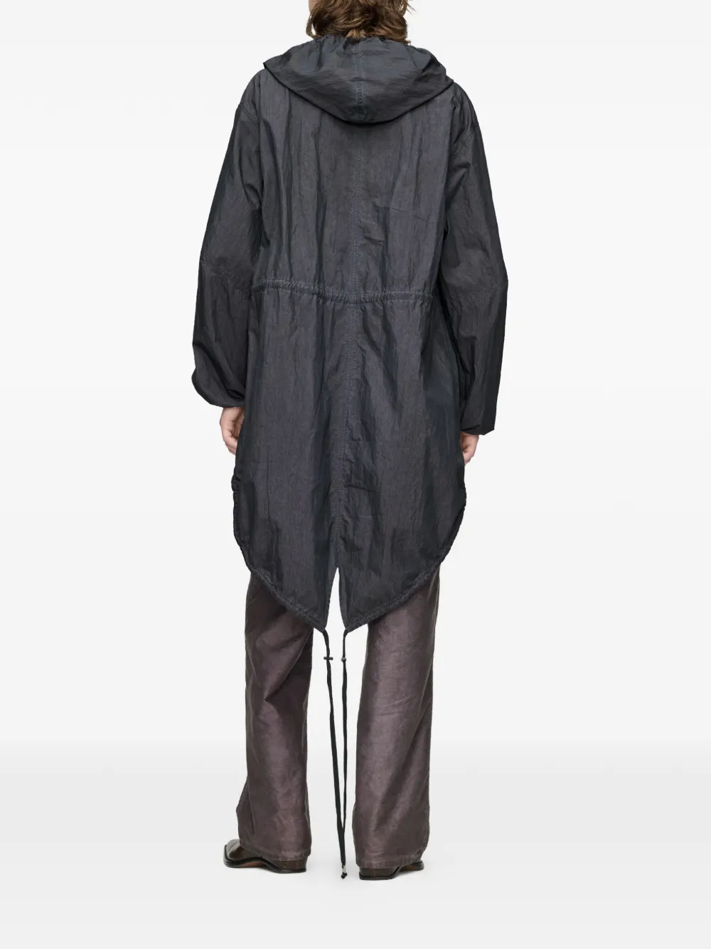 Maison Margiela Parka met capuchon Grijs