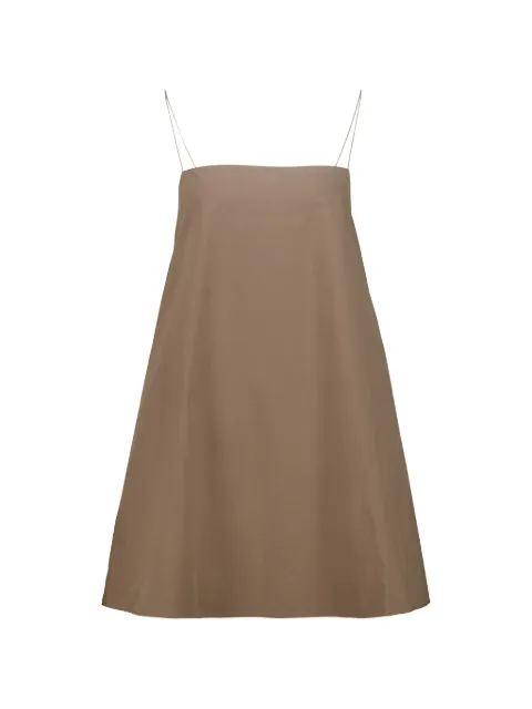 Matteau vestido corto con cuello cuadrado