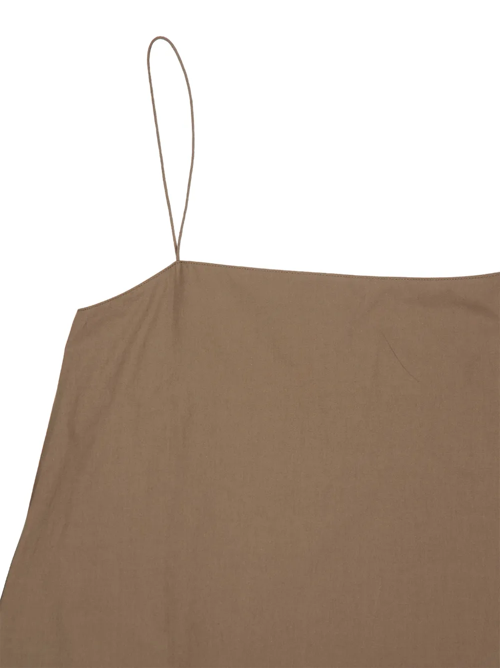 Matteau Mini-jurk met vierkante hals Bruin