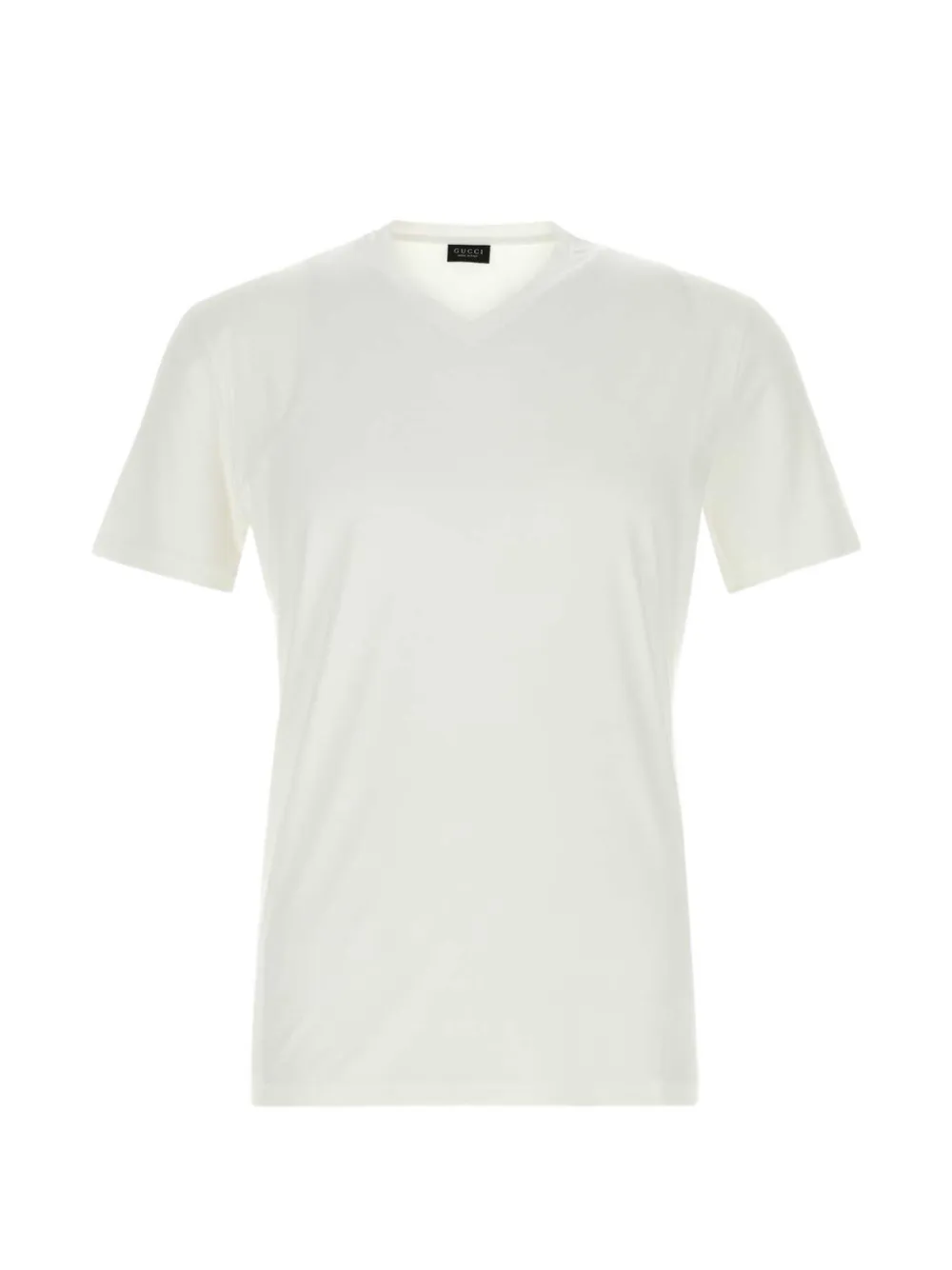 Gucci V-neck T-shirt - Weiß