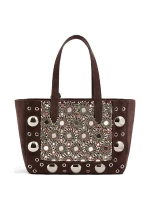 Valentino Garavani レザー トートバッグ | ブラウン | FARFETCH JP