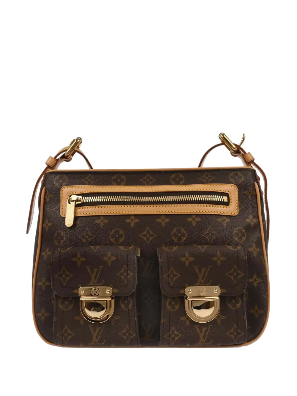 Louis Vuitton Pre-Owned 2006 GM Hudson Monogram crossbody bag - Marrone