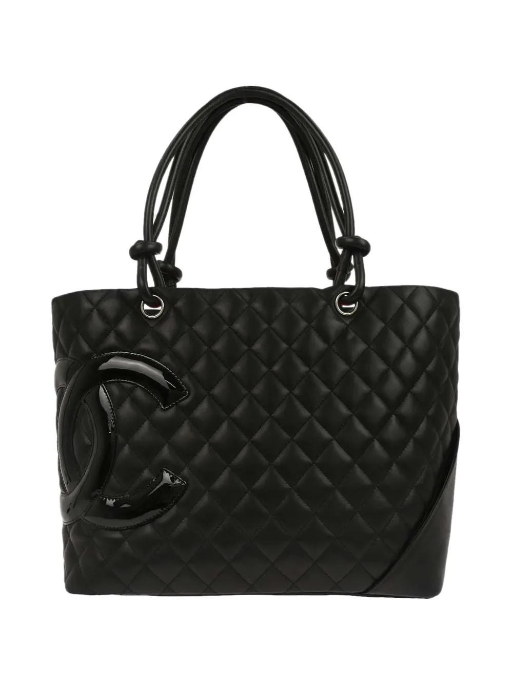 CHANEL Pre-Owned 2009 Cambon Ligne tote bag - Nero