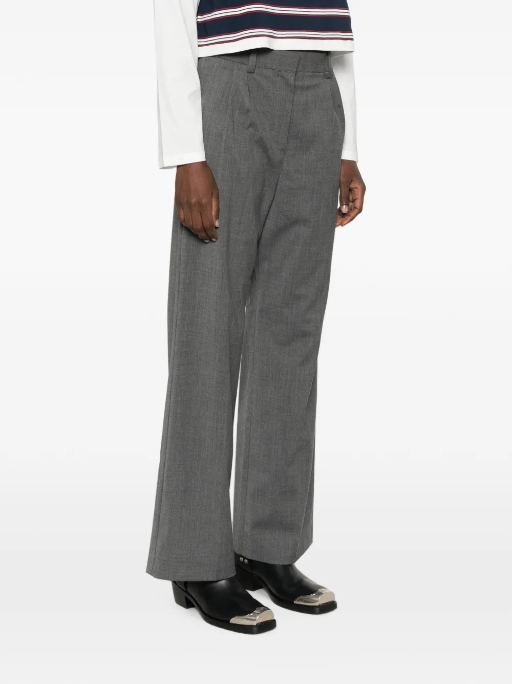 Maje Pantalon Grijs