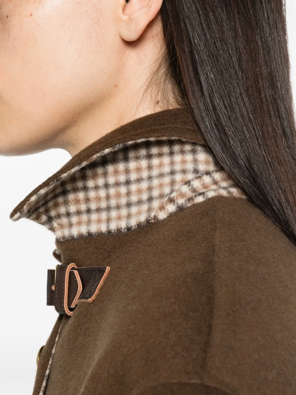SANDRO Button-up jas Bruin