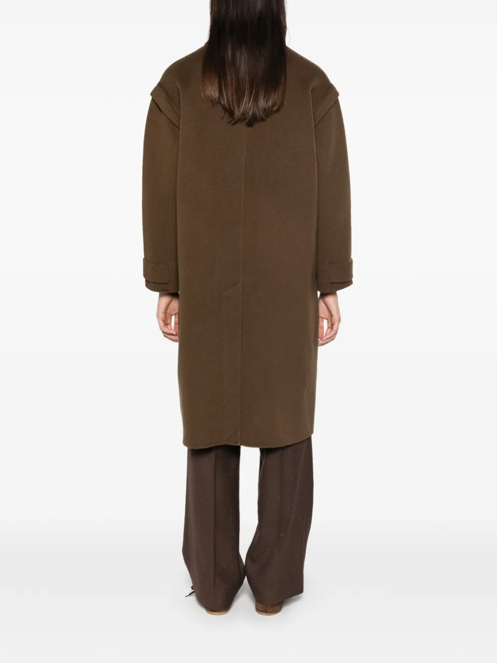 SANDRO Button-up jas Bruin