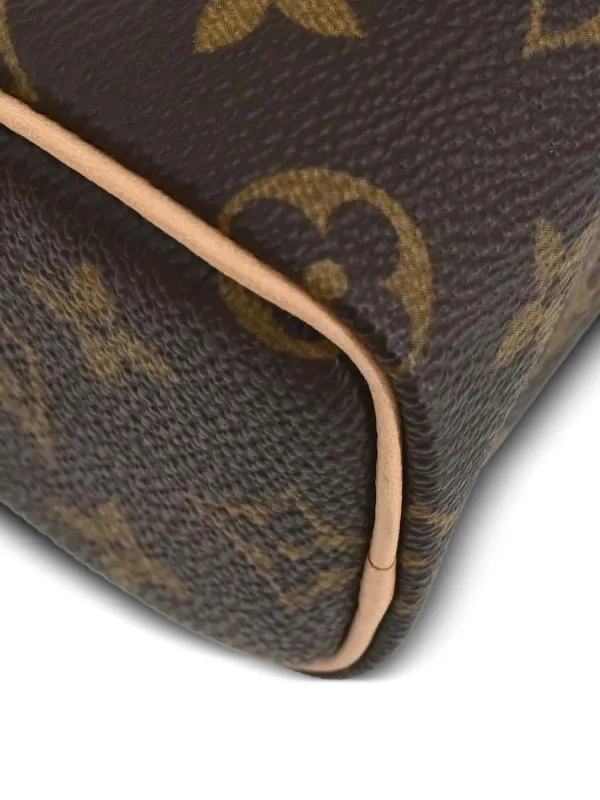 Louis Vuitton Pre-Owned 2009 Mini Speedy Monogram Tote Bag | Brown