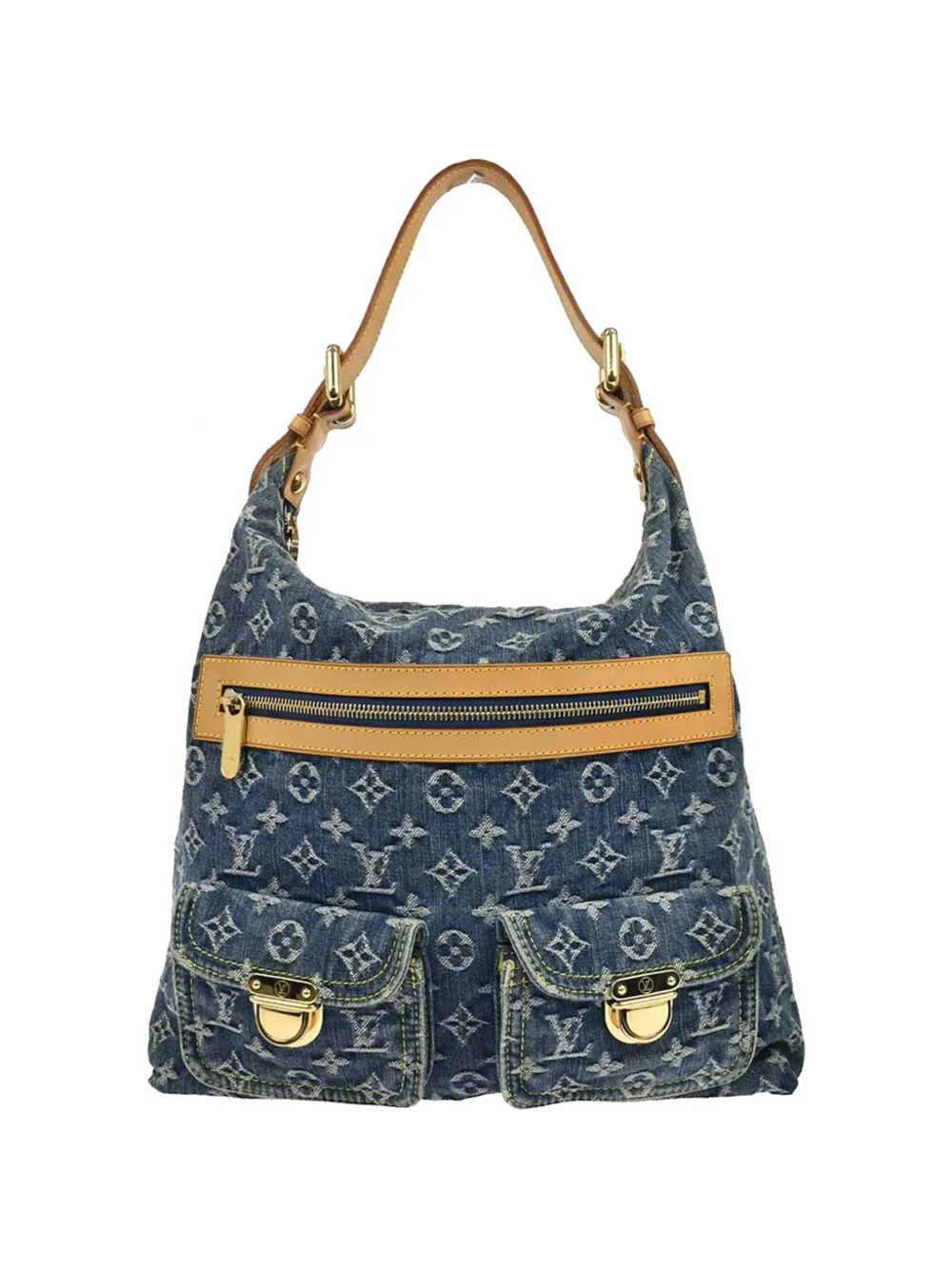 Louis Vuitton Pre-Owned 2005 GM Baggy Monogram shoulder bag - Blue
