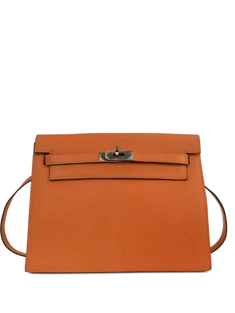 Hermès Pre-Owned 2008 Kelly Dance leather shoulder bag - Arancione