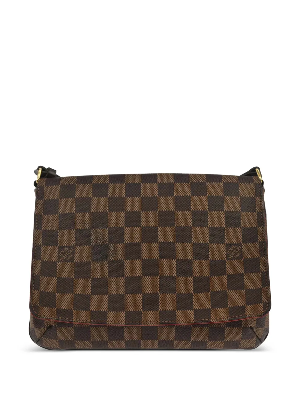 Louis Vuitton Pre-Owned 2007 Musette Tango Damier Ebene crossbody bag - Marrone