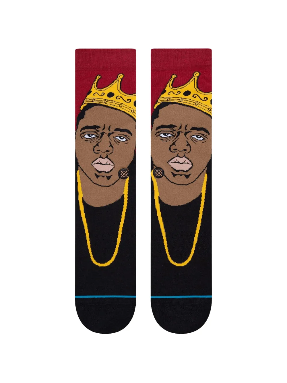 Stance x The Notorious B.I.G. Resurrected sokken Zwart