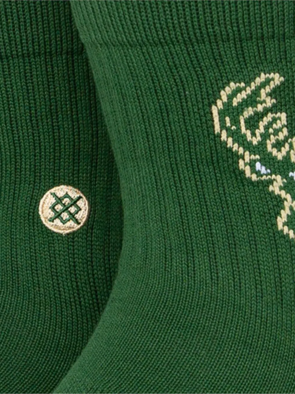 Stance x NBA Milwaukee Bucks sokken met borduurwerk Groen